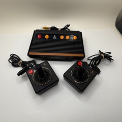 Black Atari Flashback 3 Classic Game System W/ 2 Joysticks *NO Power Cord