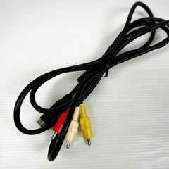 Sega Saturn Skeleton Black console Controller S-video RCA cable NTSC-J Tested JP