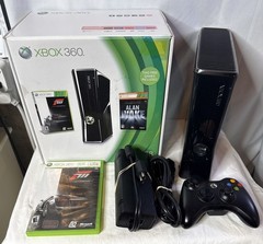 Microsoft Xbox 360 Slim 250GB Holiday Console Bundle – Complete With Box