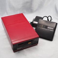 Nintendo Disk System HVC-022 W/ Power adapter New Rubber Belt Replaced Tested