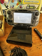 Nintendo Wii U Mario & Luigi Deluxe Set Black Console – Complete – Authentic