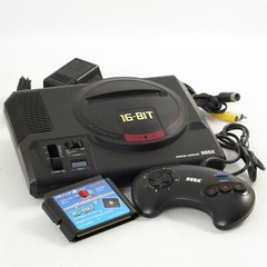 Mega Drive SEGA Console wz Mega Gene tsu HAA-2510 Tested System Genesis 98M31227