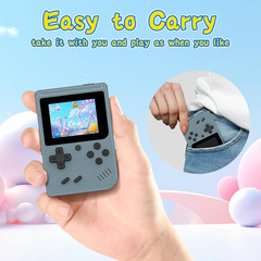 Retro Game Console, Built-In 400 Classic Retro Gaming Console, 1020Mah Rechargea