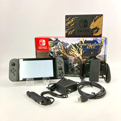 Excellent Nintendo Switch Monster Hunter RISE HAC-001(-01) Console Region Free