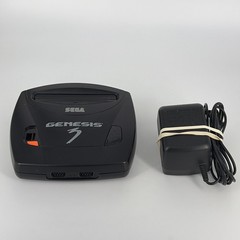 Sega Genesis 3 Console MK-1461 For Parts Only. Not Working. AC Power Adapter
