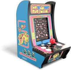 Arcade1Up Ms. Pac-Man Countercade 5-in-1 Arcade Machine 8&Prime; A1U 1Y Warranty