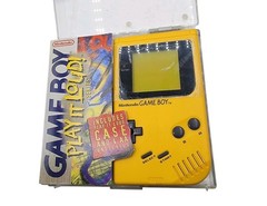 Rebuilt Nintendo Gameboy YELLOW Play It Loud! Edition DMG-01 Complete CIB – READ