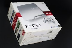 SONY PlayStation 3 PS3 CECH-2500A satin silver Console 160GB F/S Fedex DHL