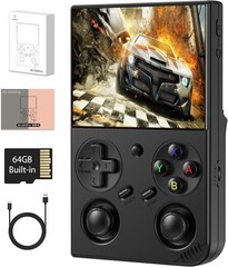 Portable G350 Retro Gaming Console with 3.5 » Screen, 64GB & 4371 Classic Games