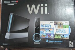 Nintendo Wii Black Console Bundle *GAMES NOT INCLUDED* READ DESCRIPTION FOR MISS