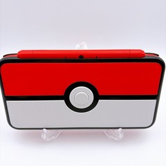 Nintendo new 2DS XL LL Pokemon Monster Ball Edition Red White Japan [Excellent]