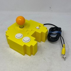 Bandai Pac-Man Plug and Play TV Game Joystick Console Yellow 2012 Retro