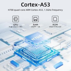 Portable G350 Retro Gaming Console with 3.5 » Screen, 64GB & 4371 Classic Games