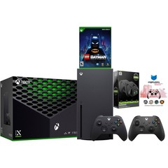 Xbox Series X 1TB Disc + Extra Controller + LEGO Batman – Carbon Black