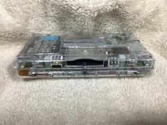 Nintendo DS lite (USG-001) Clear Re-shell. Tested And Working.
