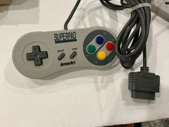 Super Nintendo SNES Console 2 controller Madden Football 03 Tested FAST SHIPPING