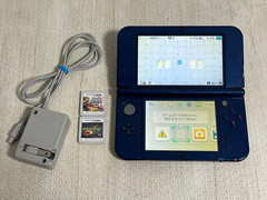 Nintendo New 3DS LL XL Metallic Blue IPS Upper Screen Japan NTSC-J Only 0176