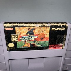 International Superstar Soccer Deluxe (SNES 1994) AUTHENTIC! Tested & Working!