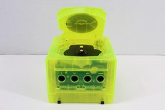 Nintendo Gamecube Console Clear Yellow & AC S-Video to HDMI NTSC-U/C DOL-001 GC