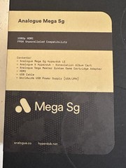 Analogue Mega Sg Hyperdub LE FPGA Sega Genesis Console 1080p HDMI RARE