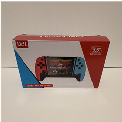 Game Stick Q21 3.5-Inch Handheld Game Console Remote Sensing HD USB Red/Blue