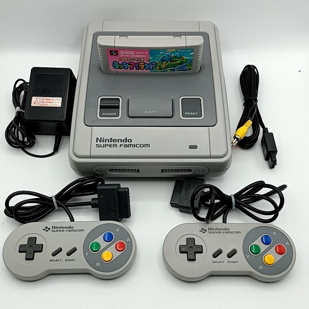 Nintendo Super Famicom Console Ready to play set SNES NTSC-J – Choose Your Games