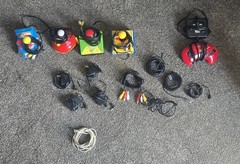 Radica Sega Genesis 16BIT Power Plug & Play Lot, 4 games, controller, and cords