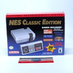 NES Classic Edition Mini Console CIB W/ 2 Controllers + Cables Authentic CLV-001