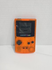 Nintendo GBC Game Boy Color Daiei Hawks Translucent Orange CGB-001 Ltd Ed TESTED