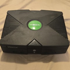 Microsoft Xbox Black Home Console Composite RCA Multiplayer Model 4068541 2002