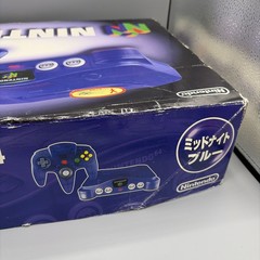 Nintendo 64 Midnight Blue Console TOYSRUS w/Original Box NUS-001 JPN Mint💎 USA