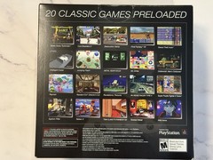 Genuine Sony PlayStation Classic Gray Console 20 Classic Games NEW & SEALED