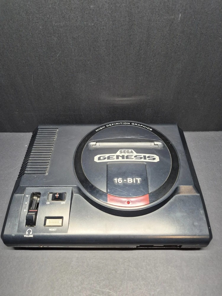Sega Genesis 16-Bit Console Gaming System Black 1601