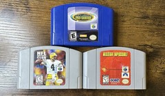 Nintendo 64 Gold Toys R Us Console W/Controller & Games (Tested/Wires Included)