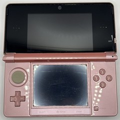 Nintendo 3DS Console (Pearl pink Edition) W/ 2GB SD Card and Case – TESTED