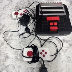 Retron 2 Gaming System 2-in-1, Black, NES SNEs For Parts with Controllers