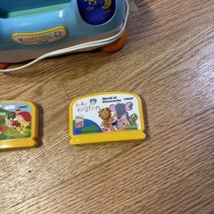 VTech VSmile Baby Infant Development System Console With 2 Games WORKS
