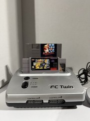 Yobo Gameware FC Twin Nintendo NES & SNES Dual Video Game Console Working Cond