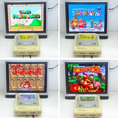 Nintendo Super Famicom Console System + 4Carts Bag Case Japan Import SFC NTSC-J