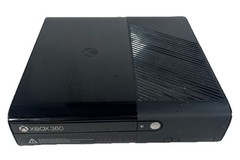 Microsoft Xbox 360-E Console LOT 4GB Wireless 2 Controllers Charger Black Tested