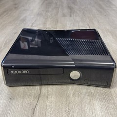 Xbox 360 S Slim Model 1439 Glossy Black Console 250GB HDD w/ Controller Works
