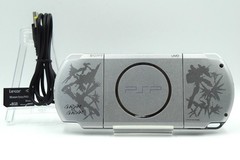 Sony PSP 3000 Gundam VS Gundam Silver OEM Console Tested Working Japan