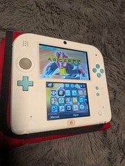 Nintendo 2DS Sea Green Limited Edition Console. Case And Two Games