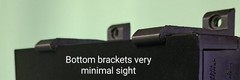 Sony PlayStation 2 PS2 Fat Phat Stealth Wall Mount BLACK *Made in the USA*