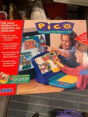Vintage 1994 SEGA PICO Edutainment System Bundle Complete In Box CIB W/ Game