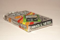 Vintage 1983 JUNGLE HERO Epoch Handheld LCD Video Game TESTED Clean with Box