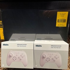 Nintendo Analogue 3D WHITE FPGA N64 Console Sealed & 2 WHITE 8BITDO Controllers