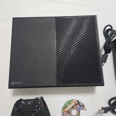 Xbox One Console Bundle w/ Controller, Cables, & 4 Games – Tested Working – READ