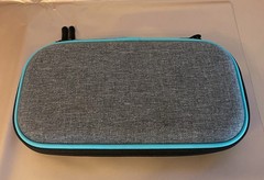 Nintendo Switch Lite Turquoise Handheld Console Case /Charger /Big Brain Game