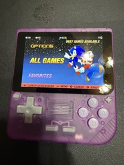 Powkiddy V10 Purple Handheld System Wi-Fi USB-C Headphone 480p Region Free